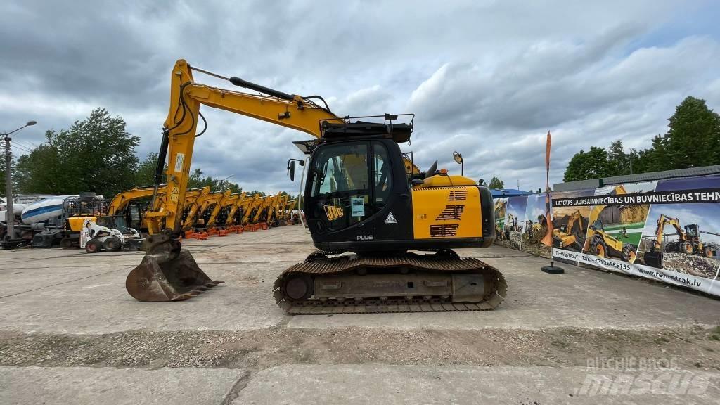 JCB JS 145 LC Gravemaskiner på larvebånd