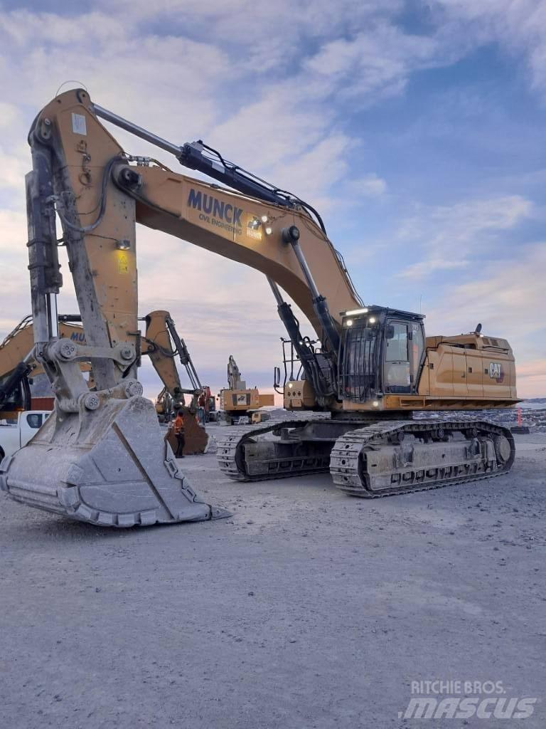 CAT 395 Gravemaskiner på larvebånd