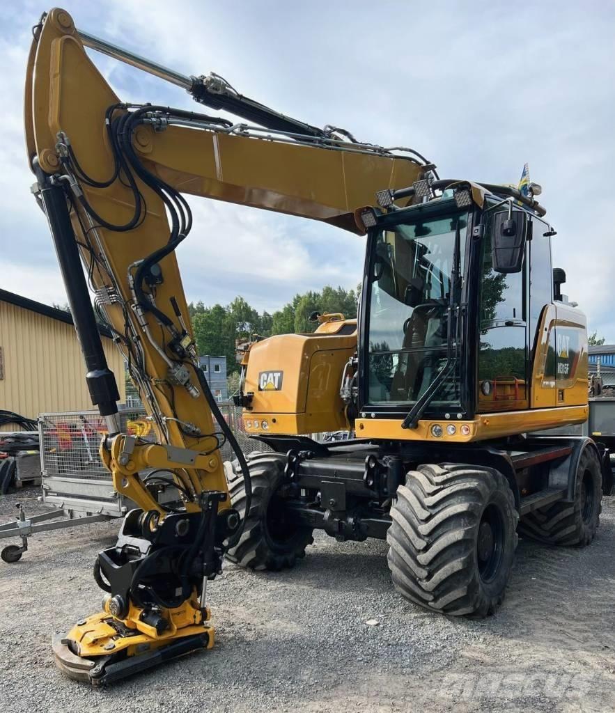 CAT 315 F Gravemaskiner på hjul