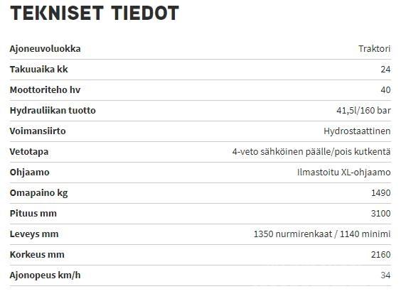 Iseki TH5420 Kompakte traktorer