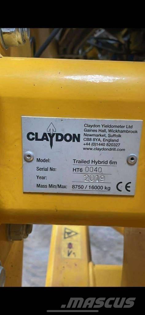 Claydon T6 Hybrid Såmaskine