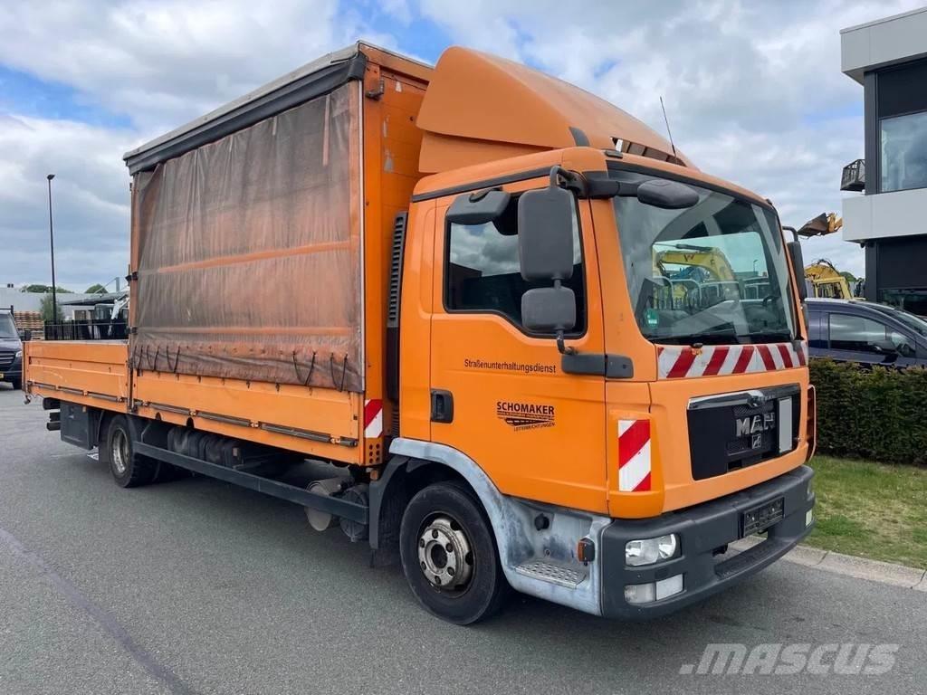 MAN TGL 8.220 Lastbil med lad/Flatbed