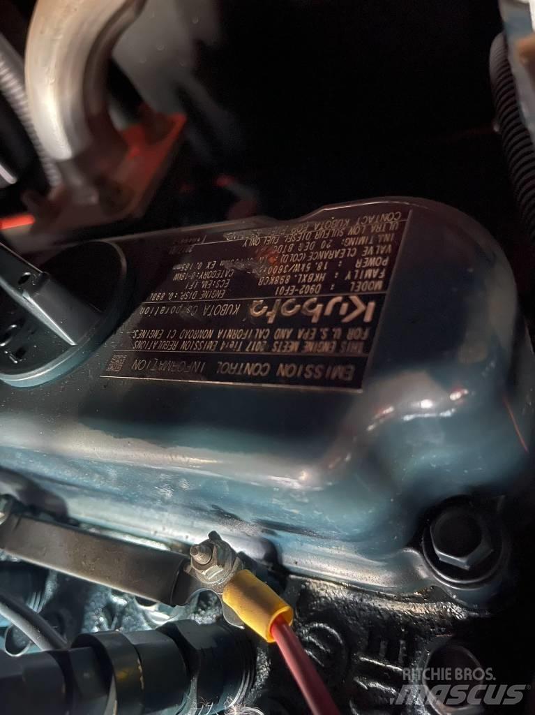 Kubota V3800-T Dieselgeneratorer