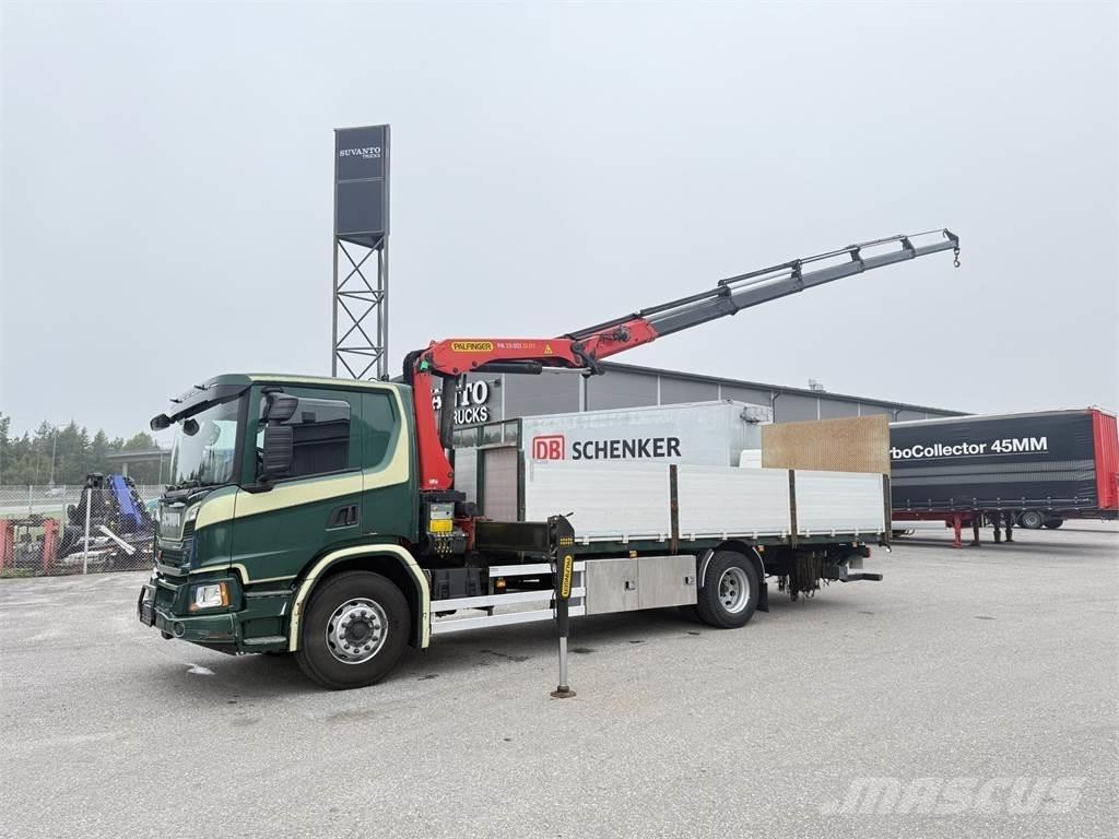 Scania P320 4x2 Lastbil med kran