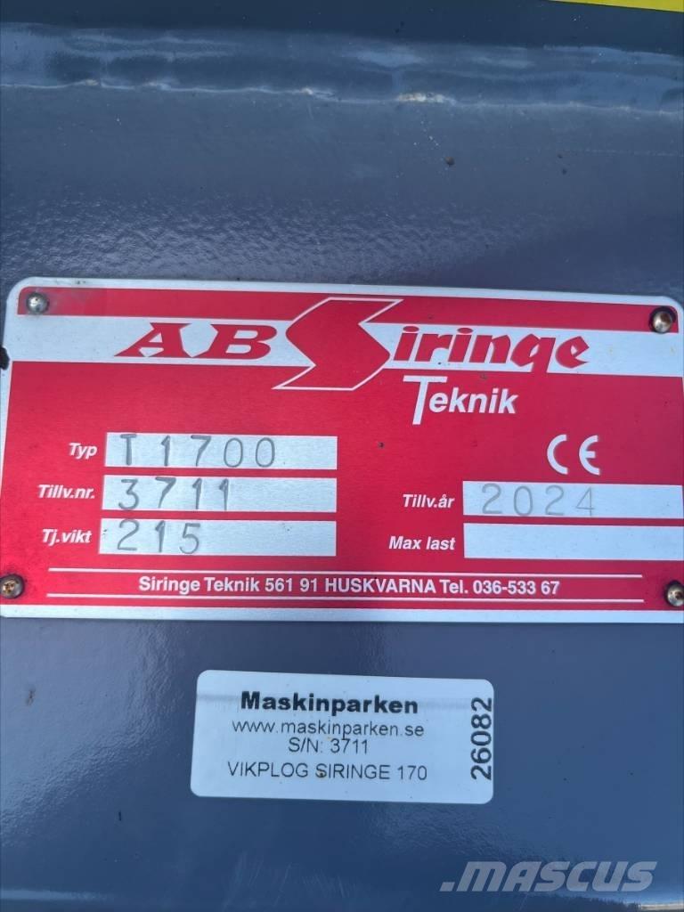 Siringe T1700 Andet tilbehør til traktorer