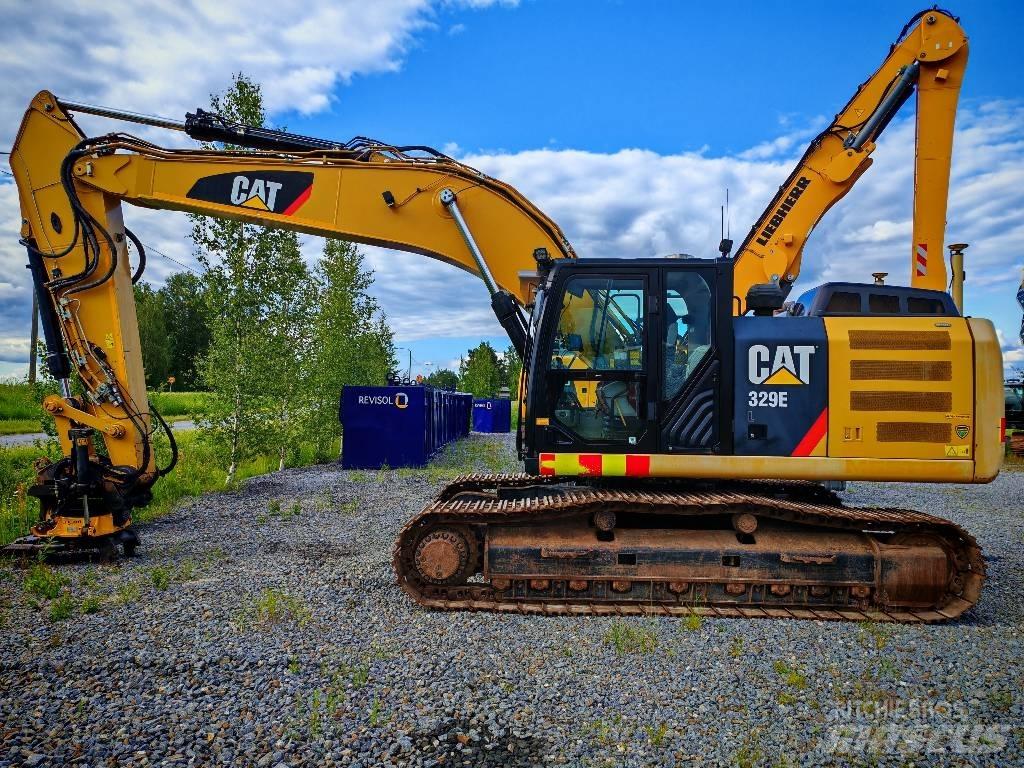 CAT 329 EL ( Leica 3D ) Gravemaskiner på larvebånd