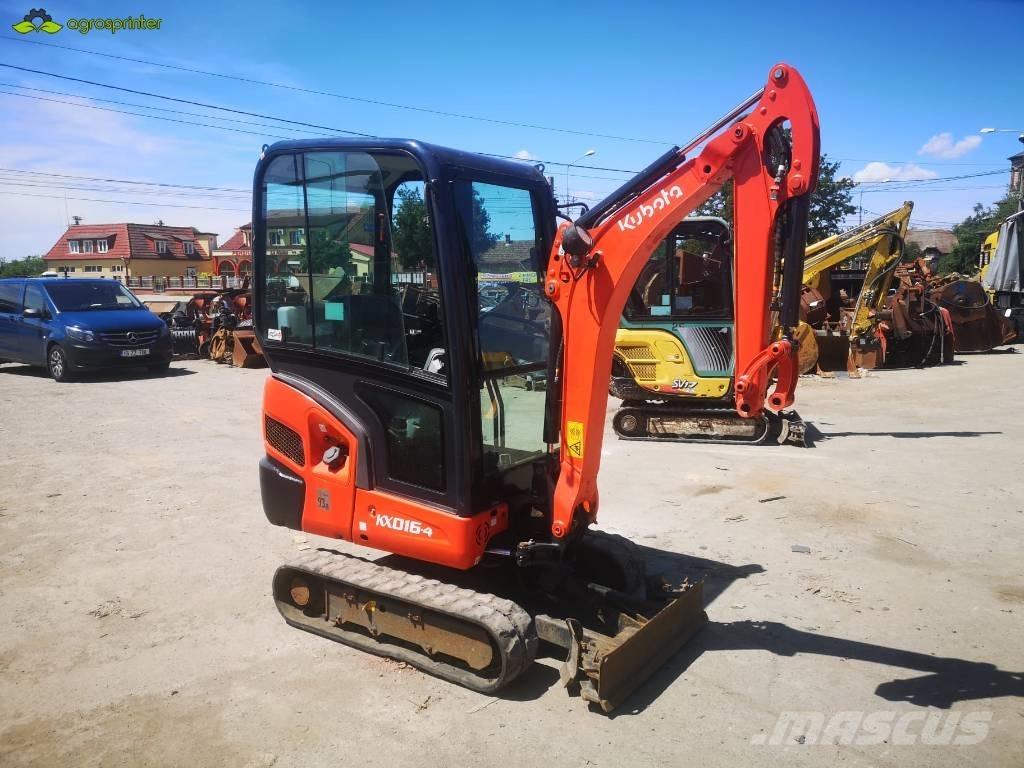 Kubota KX 016-4 Minigravemaskiner