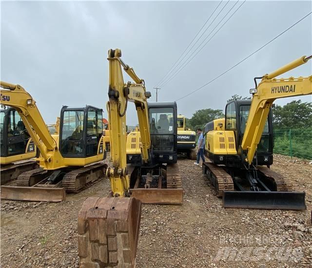 Hyundai R60-7 Gravemaskiner på larvebånd