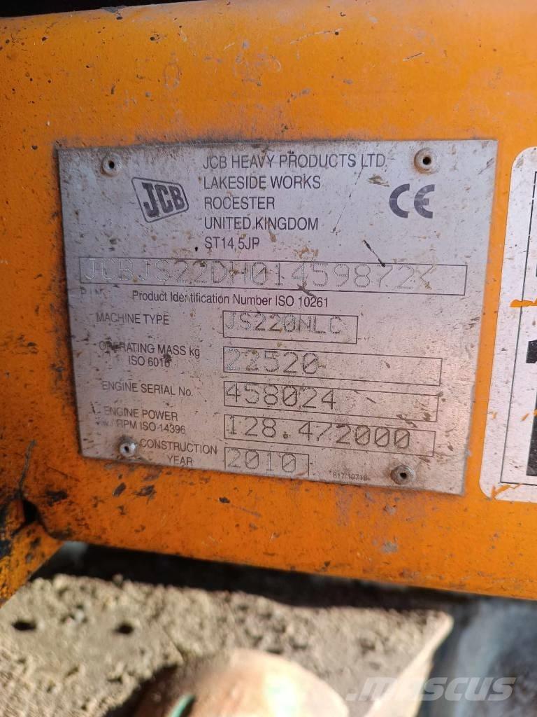 JCB JS 220 N LC Gravemaskiner på larvebånd