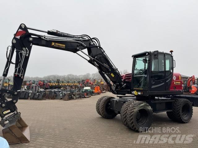 Yanmar B 110 W Gravemaskiner på hjul