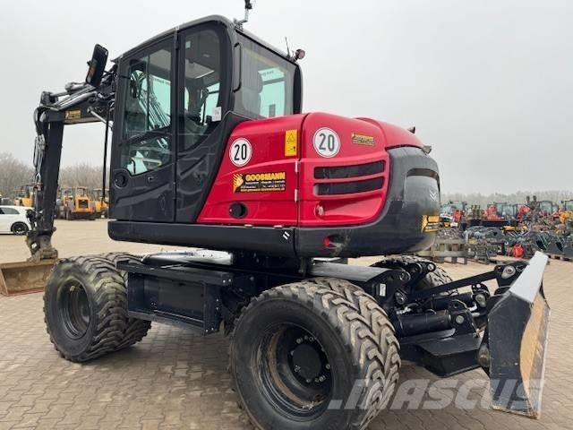 Yanmar B 110 W Gravemaskiner på hjul