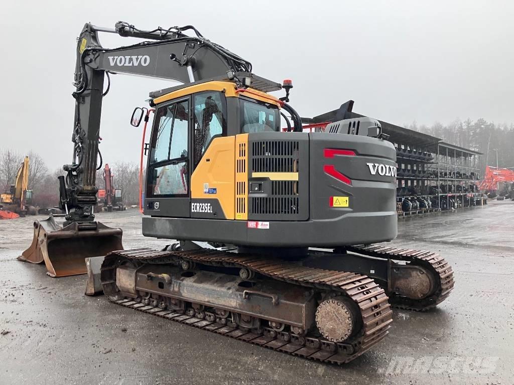 Volvo ECR235EL Blade Gravemaskiner på larvebånd
