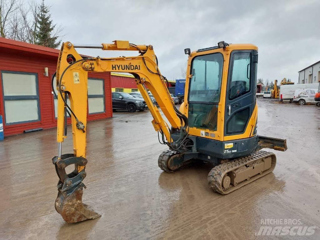 Hyundai R25Z-9AK Minigravemaskiner