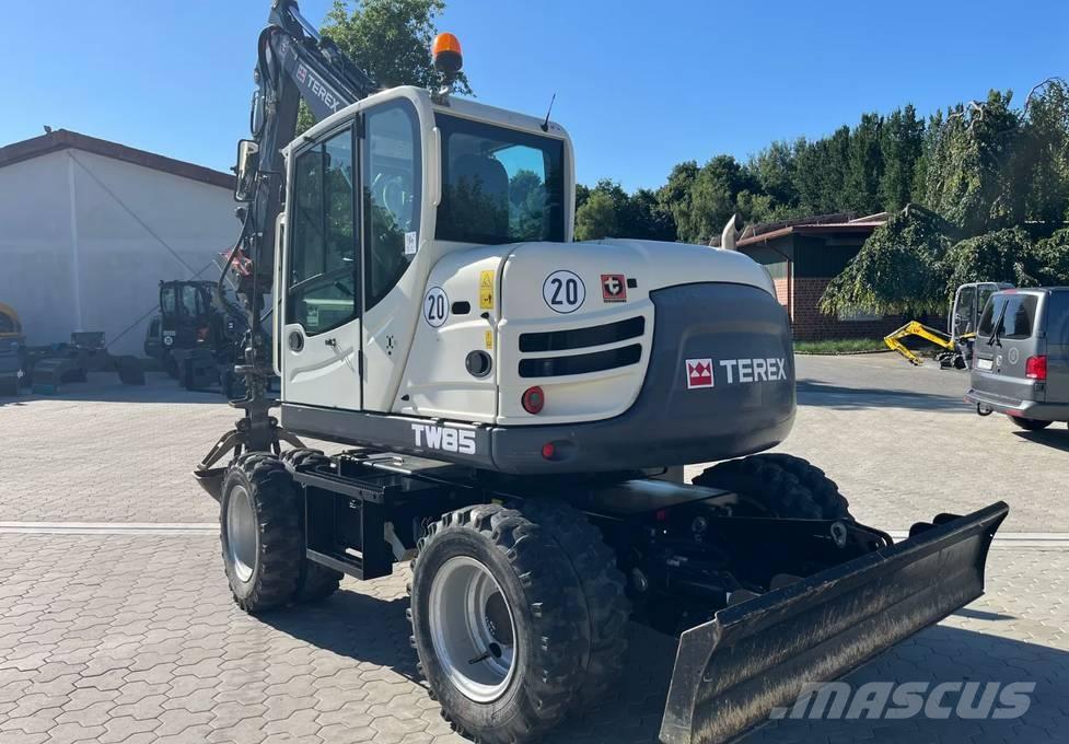 Terex TW 85 Gravemaskiner på hjul