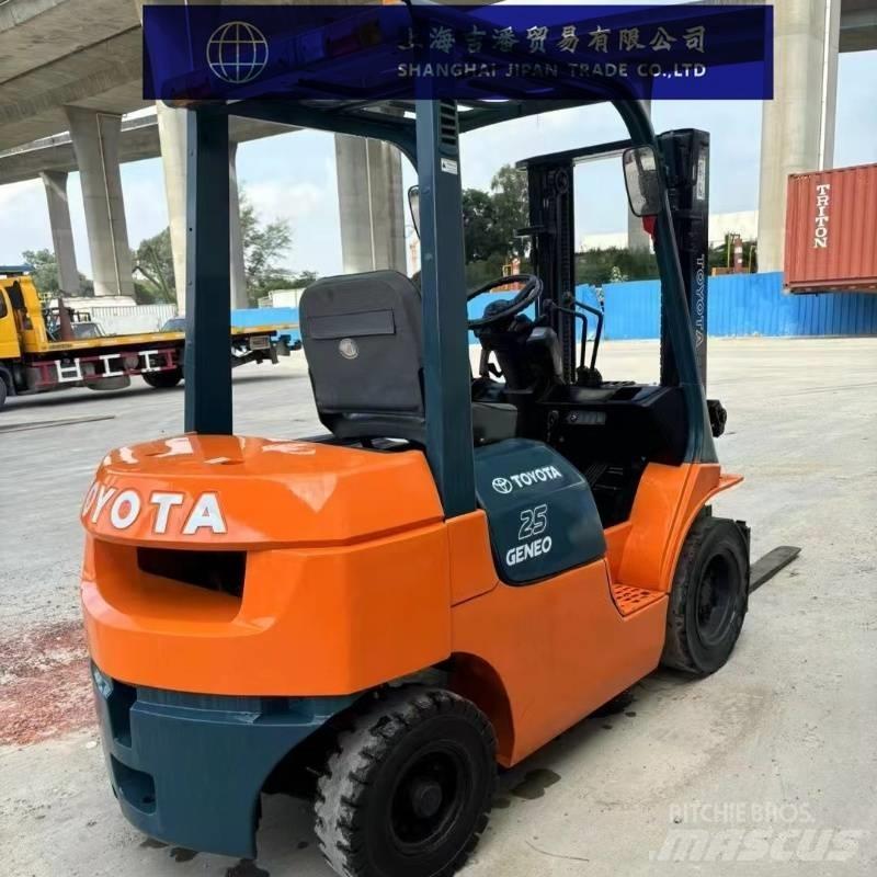 Toyota 25 Diesel gaffeltrucks