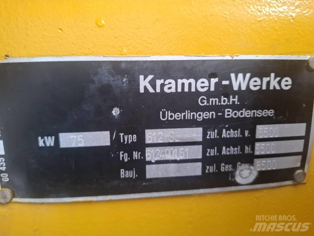 Kramer 612SL Læssemaskiner på hjul