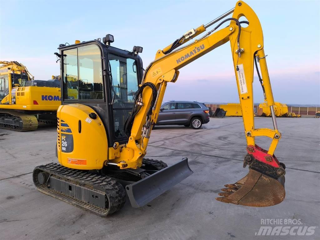 Komatsu PC 26 MR-5 Minigravemaskiner