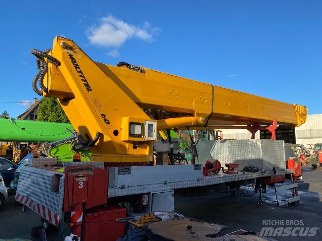 Multitel MJ 600 Lastbilmonterede lifte
