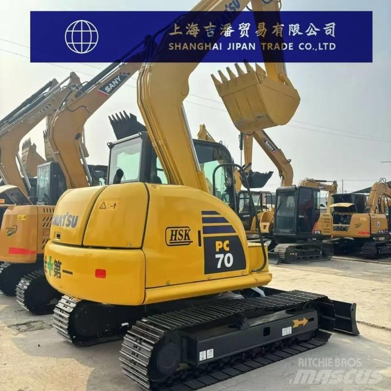 Komatsu PC 70 Gravemaskiner på larvebånd