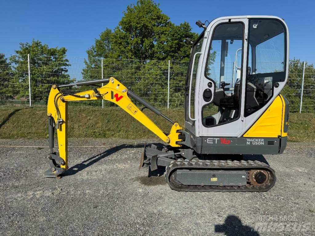 Wacker Neuson ET16 Gravemaskiner på larvebånd