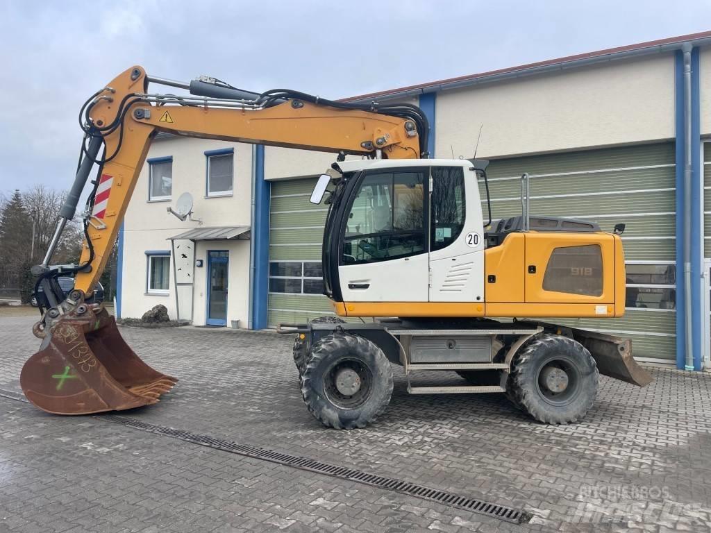 Liebherr A 918 Gravemaskiner på hjul