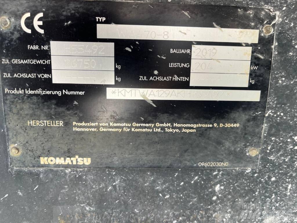 Komatsu WA 470-8 Læssemaskiner på hjul