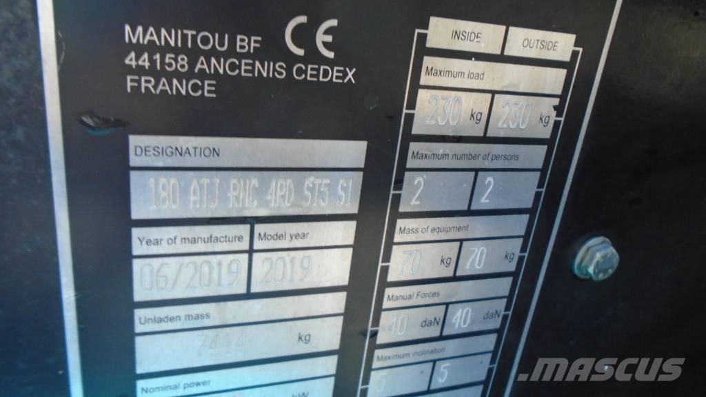 Manitou 180 ATJ Bomlifte med knækarm