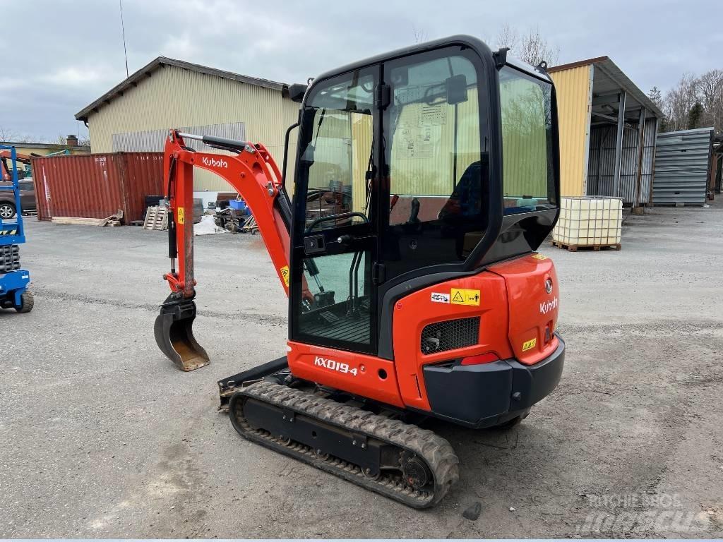 Kubota KX -019-4 Minigravemaskiner