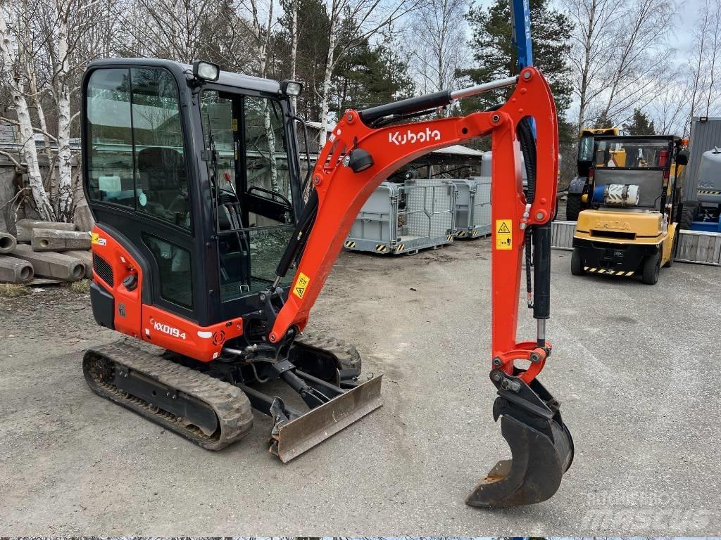 Kubota KX -019-4 Minigravemaskiner