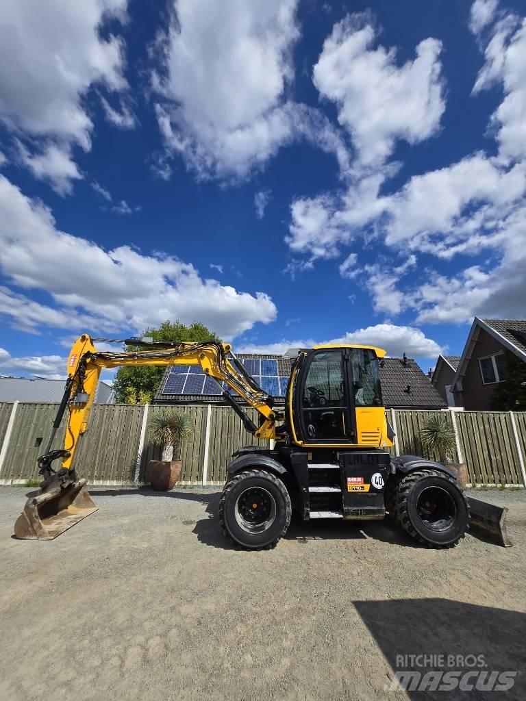 JCB 110 W Hydradig Gravemaskiner på hjul