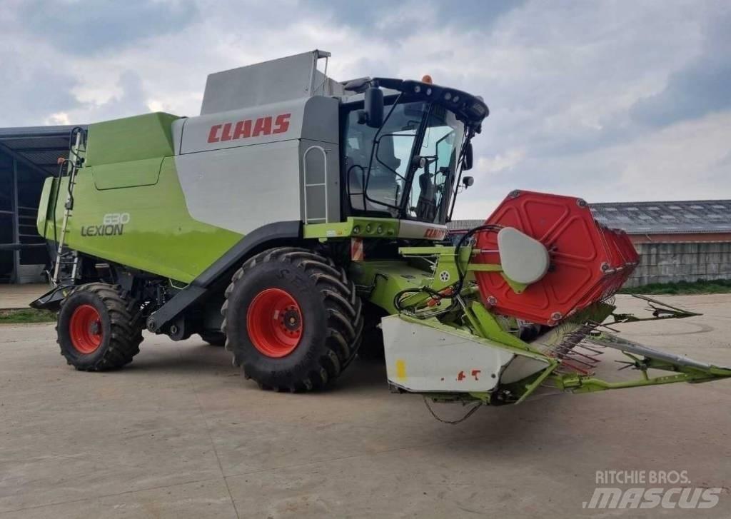 CLAAS Lexion 630 Mejetærskere