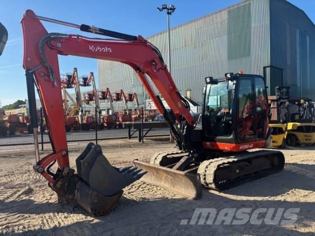 Kubota KX 080-4 Midi-gravemaskiner 7t - 12t