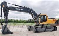 Hyundai 340 Gravemaskiner på larvebånd