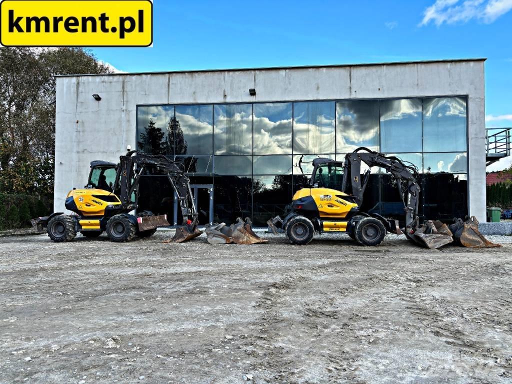Mecalac 9 MWR Gravemaskiner på hjul