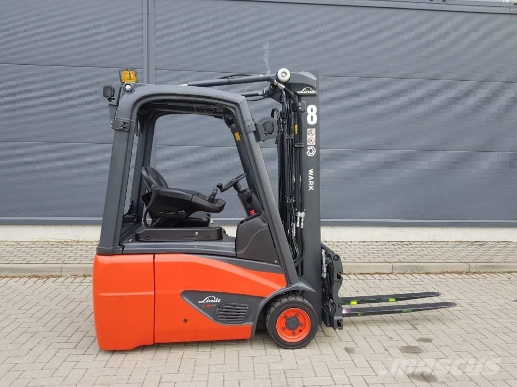 Linde E16C El gaffeltrucks