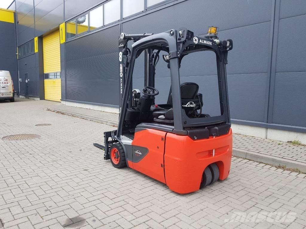 Linde E16C El gaffeltrucks