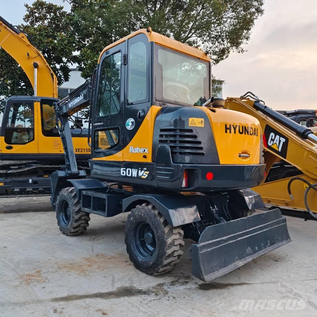 Hyundai Robex 60-7 Gravemaskiner på hjul