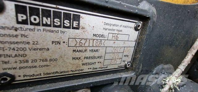 Ponsse Ergo 8wd Skovningsmaskiner