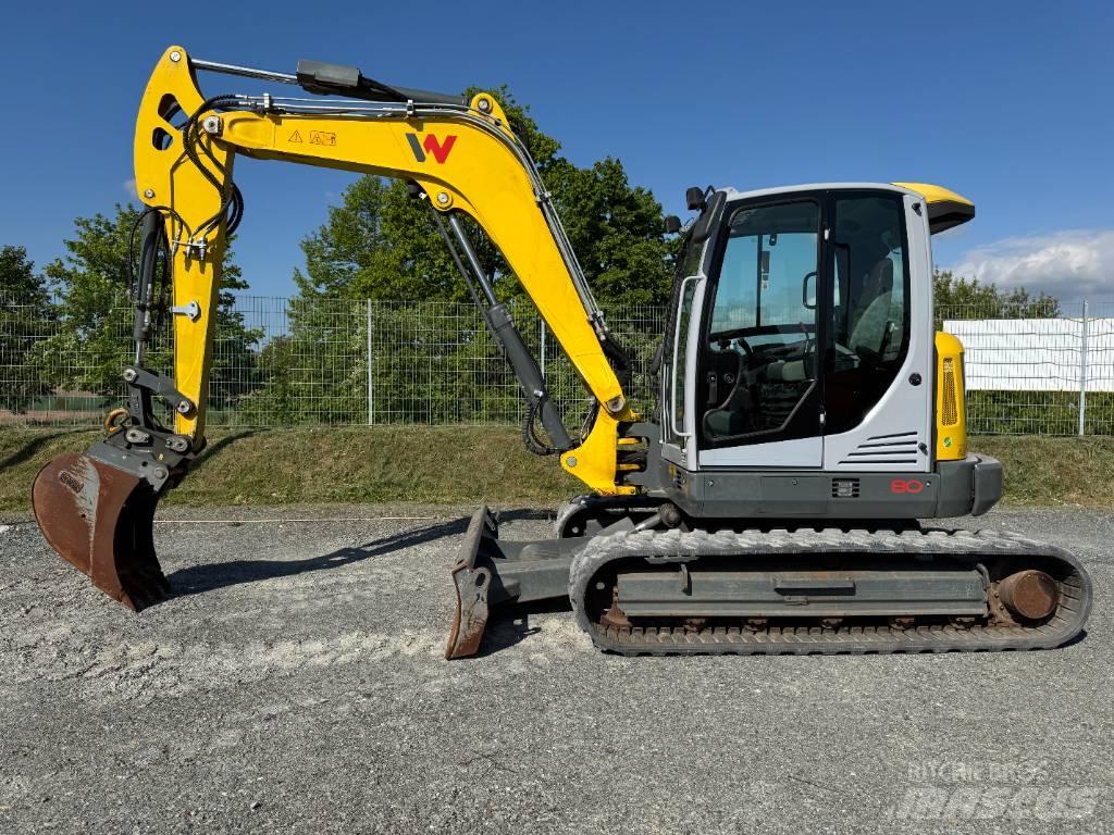 Wacker Neuson EZ80 Gravemaskiner på larvebånd
