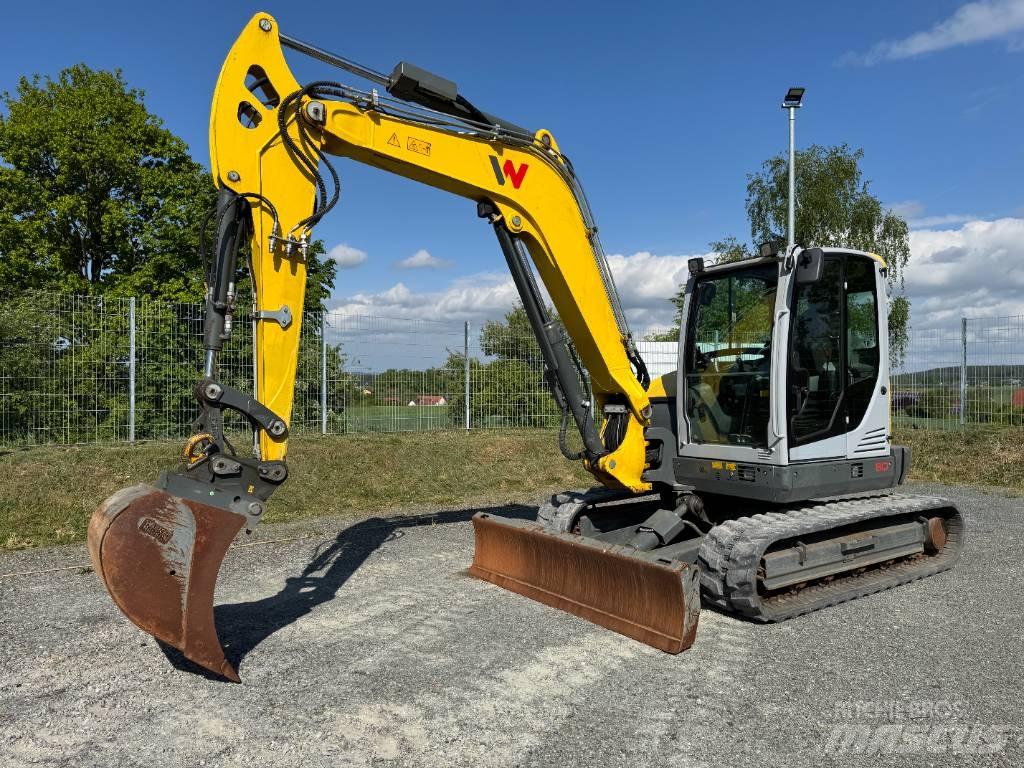 Wacker Neuson EZ80 Gravemaskiner på larvebånd