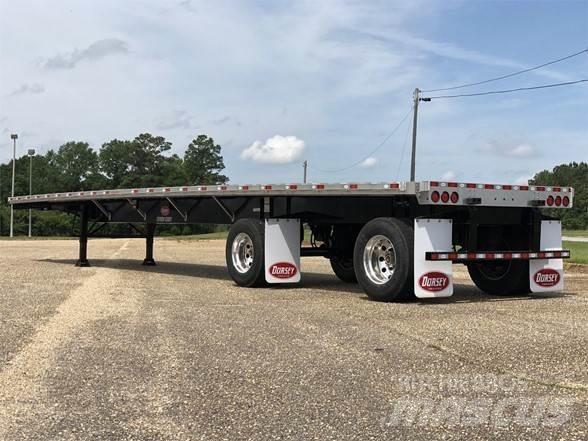 Dorsey FC48 Semi-trailer med lad/flatbed