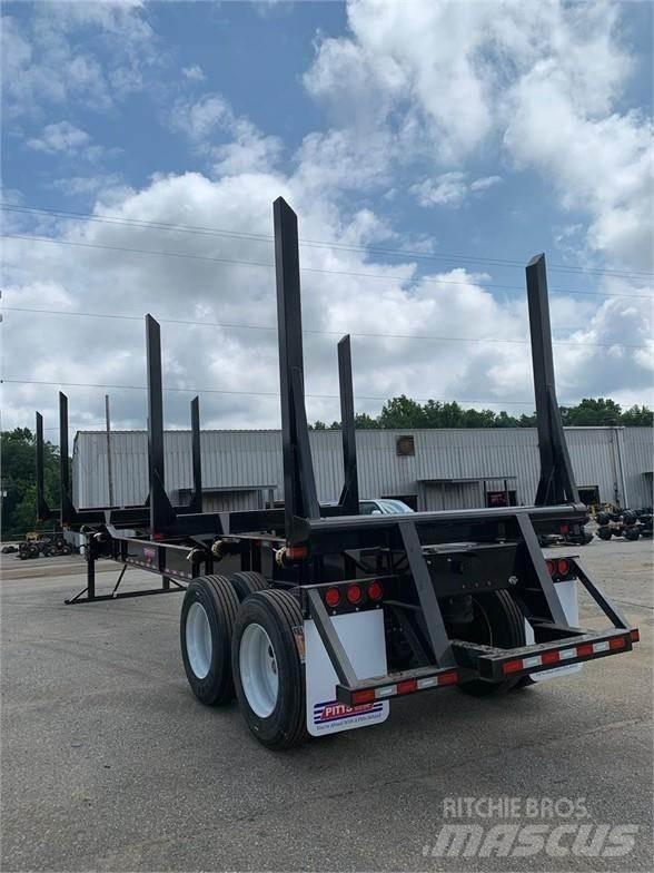 Pitts LT40-8L Semi-trailer til tømmer