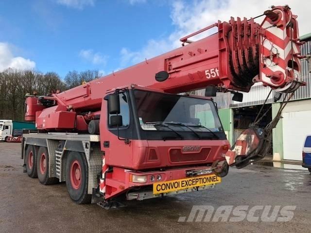 Grove GMK 3055 Kraner til hårdt terræn