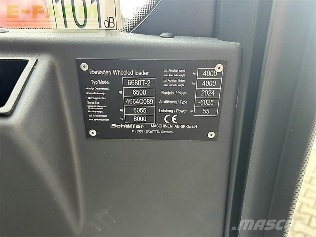 Schäffer 6680 t-2 Teleskoplæssere til landbrug