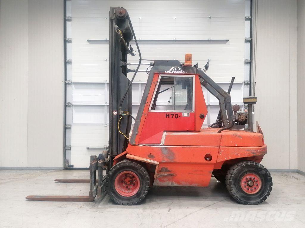 Linde H70DW Diesel gaffeltrucks