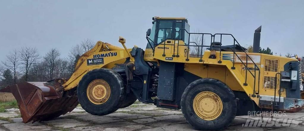 Komatsu WA 600-6 Læssemaskiner på hjul