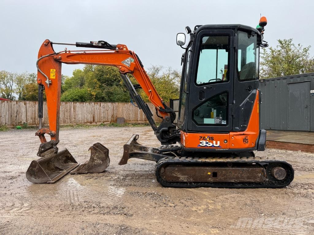 Hitachi ZX 33 U-6 Minigravemaskiner