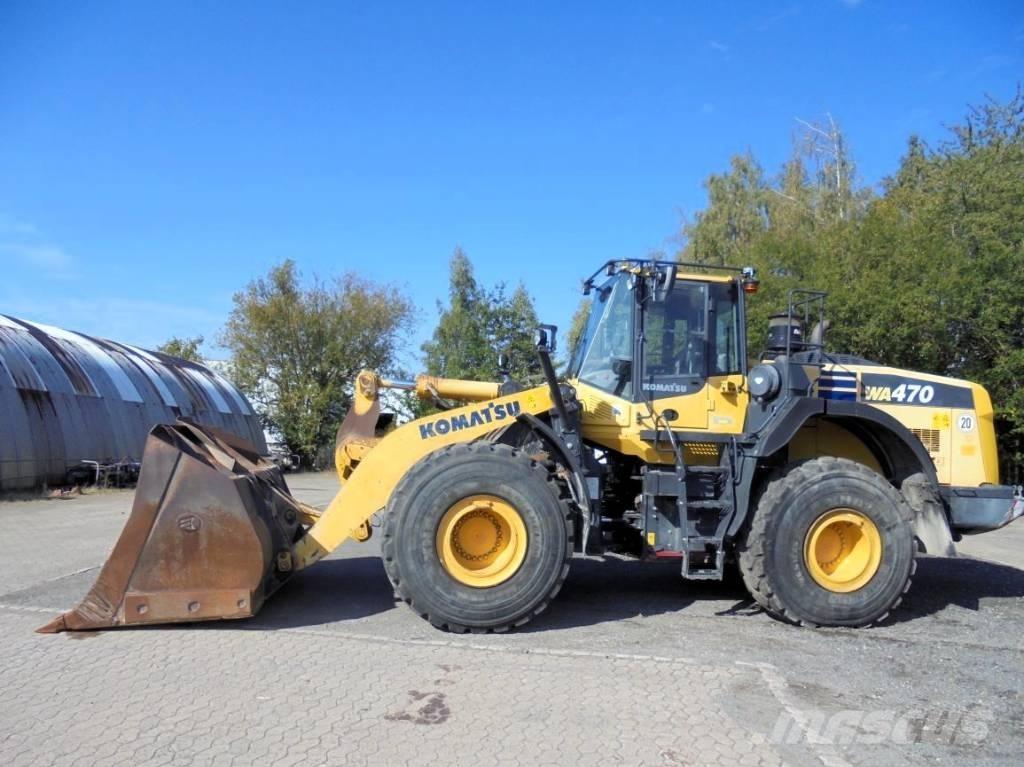 Komatsu WA 470-8 Læssemaskiner på hjul