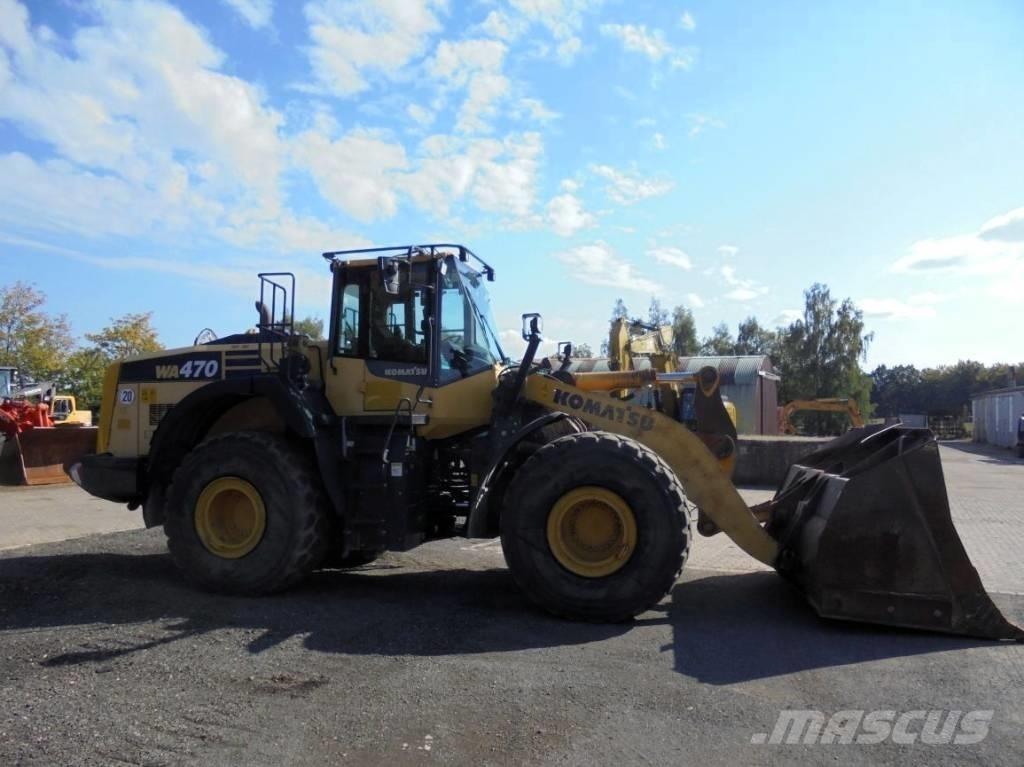 Komatsu WA 470-8 Læssemaskiner på hjul
