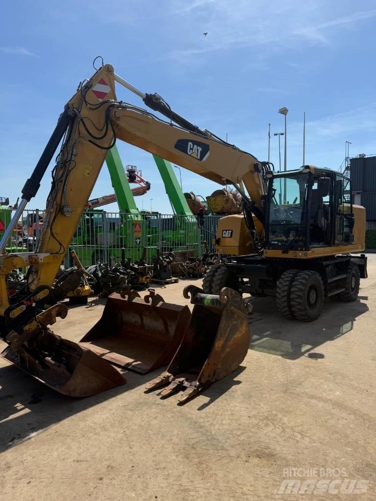 CAT M 318 F Gravemaskiner på hjul